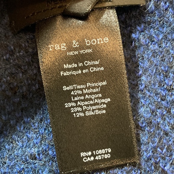 🐬 Rag & Bone Leopard Print Scarf - Picture 7 of 10